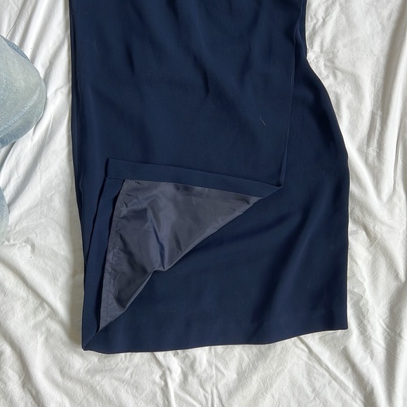 J Crew Navy Dress Size 0 - Picture 9 of 10